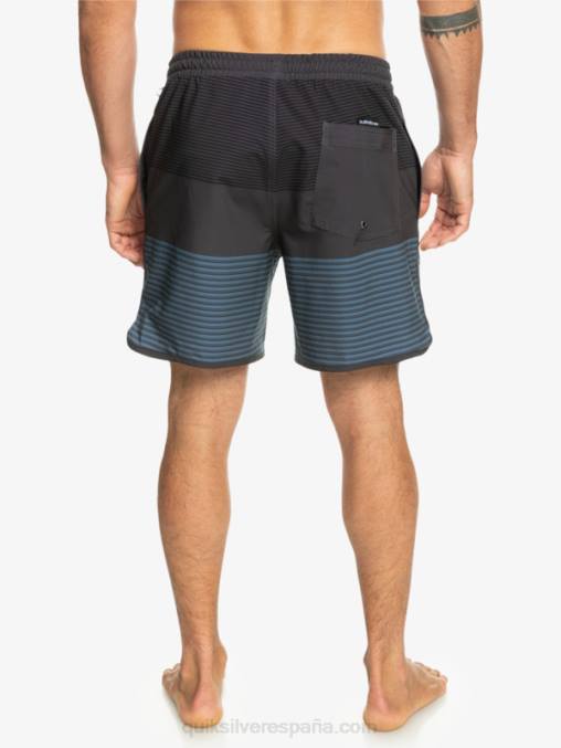 negro surfsilk tijuana 17 voleas D6T4D512 hombres Quiksilver