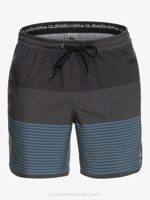 negro surfsilk tijuana 17 voleas D6T4D512 hombres Quiksilver