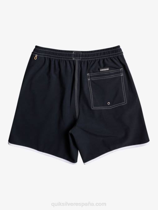 negro vieira original 17 voleas D6T4D200 hombres Quiksilver