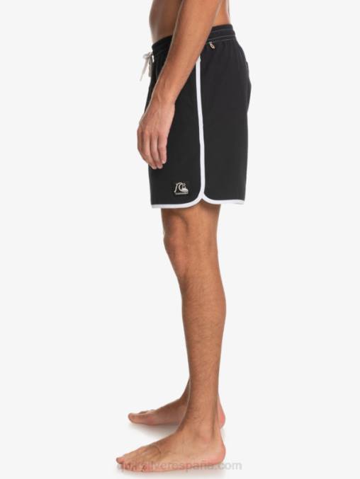 negro vieira original 17 voleas D6T4D200 hombres Quiksilver