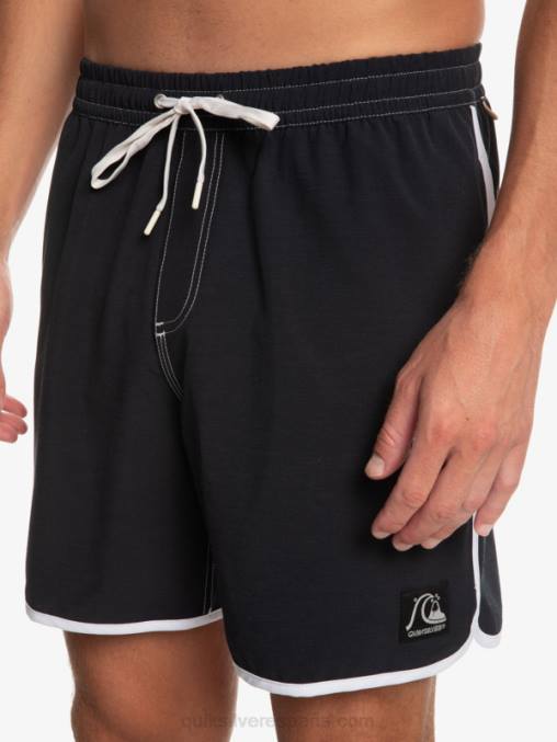 negro vieira original 17 voleas D6T4D200 hombres Quiksilver