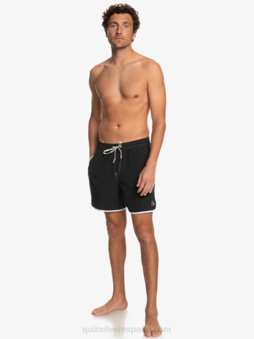negro vieira original 17 voleas D6T4D200 hombres Quiksilver