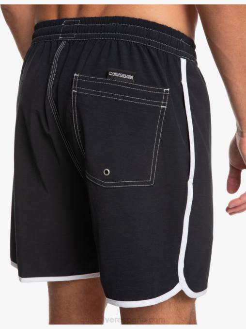 negro vieira original 17 voleas D6T4D200 hombres Quiksilver