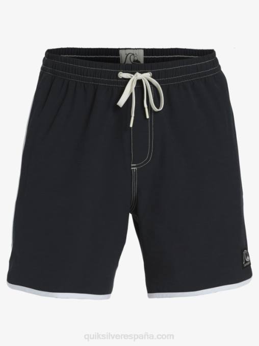 negro vieira original 17 voleas D6T4D200 hombres Quiksilver