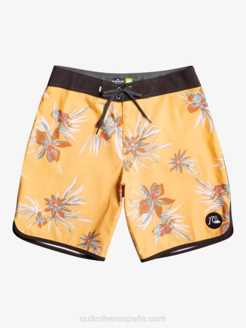 ocre shorts de playa surfsilk festoneado 19 D6T4D1491 hombres Quiksilver