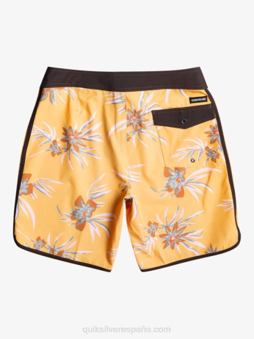 ocre shorts de playa surfsilk festoneado 19 D6T4D1491 hombres Quiksilver