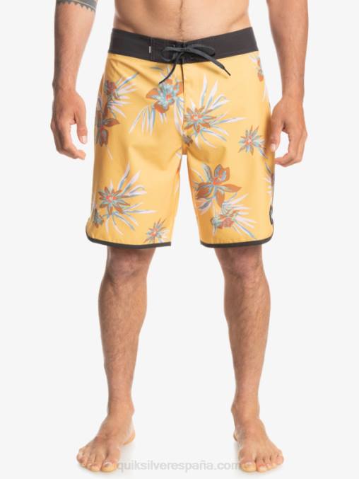 ocre shorts de playa surfsilk festoneado 19 D6T4D1491 hombres Quiksilver