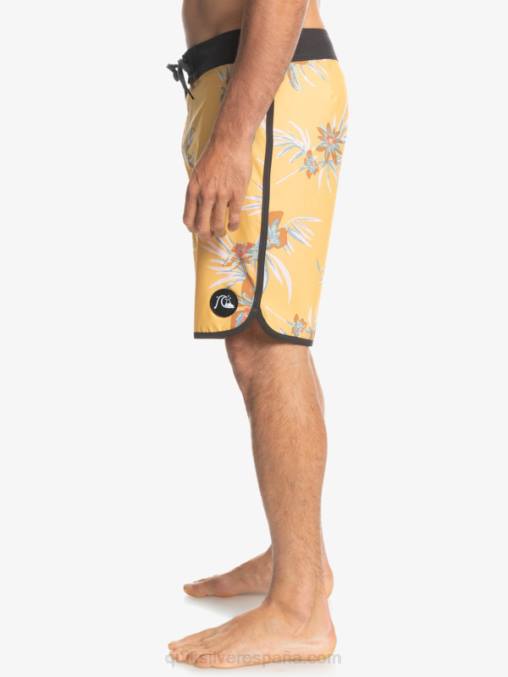 ocre shorts de playa surfsilk festoneado 19 D6T4D1491 hombres Quiksilver