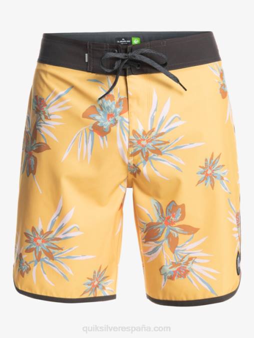 ocre shorts de playa surfsilk festoneado 19 D6T4D1491 hombres Quiksilver