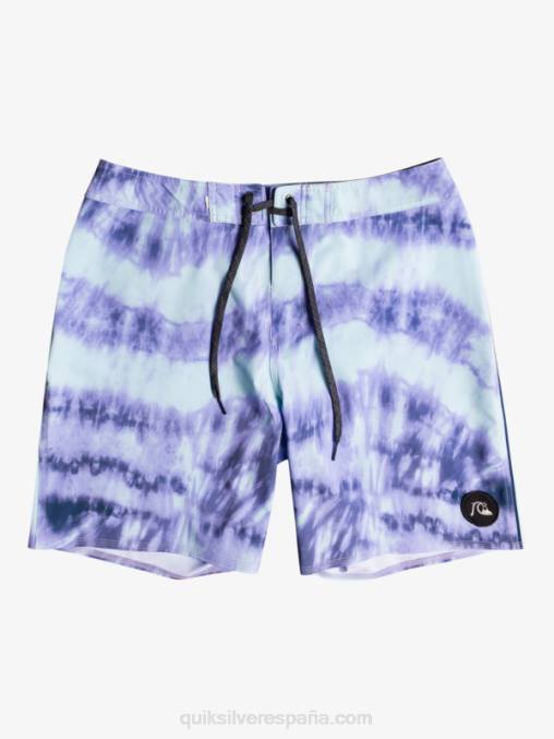 orquídea polvorienta surfsilk ribeteado 18 shorts de playa D6T4D1750 hombres Quiksilver