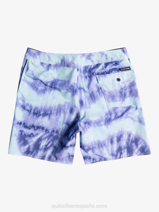 orquídea polvorienta surfsilk ribeteado 18 shorts de playa D6T4D1750 hombres Quiksilver