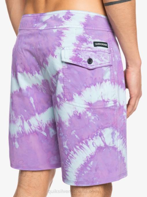 orquídea polvorienta surfsilk ribeteado 18 shorts de playa D6T4D1750 hombres Quiksilver