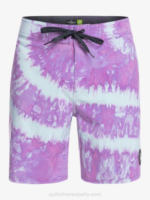 orquídea polvorienta surfsilk ribeteado 18 shorts de playa D6T4D1750 hombres Quiksilver