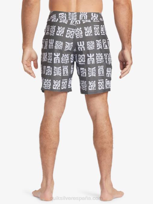 paleta de canal negro bs shorts de playa waterman channel paddle 20 D6T4D640 hombres Quiksilver
