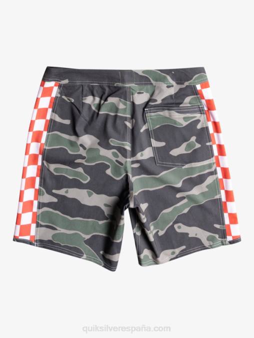pino de mar shorts de playa arco 18 originales D6T4D1735 hombres Quiksilver