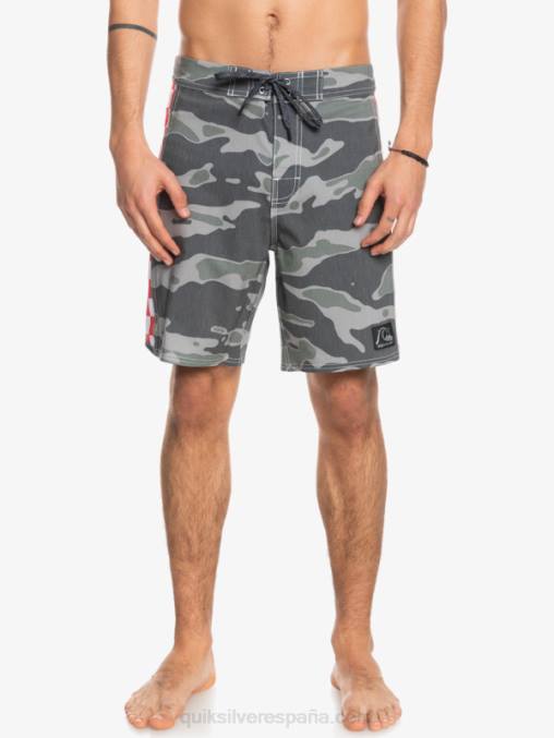 pino de mar shorts de playa arco 18 originales D6T4D1735 hombres Quiksilver