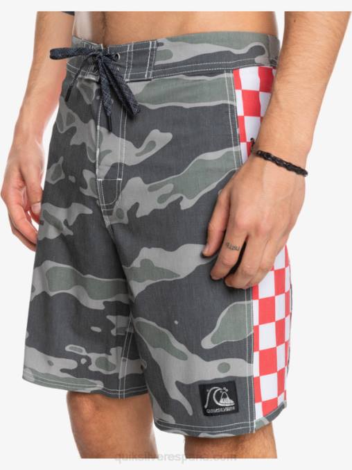 pino de mar shorts de playa arco 18 originales D6T4D1735 hombres Quiksilver