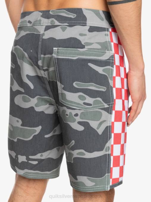 pino de mar shorts de playa arco 18 originales D6T4D1735 hombres Quiksilver