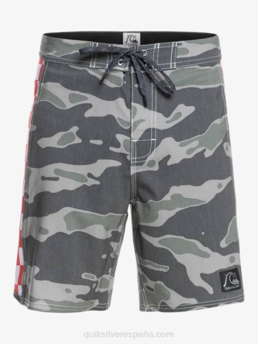 pino de mar shorts de playa arco 18 originales D6T4D1735 hombres Quiksilver