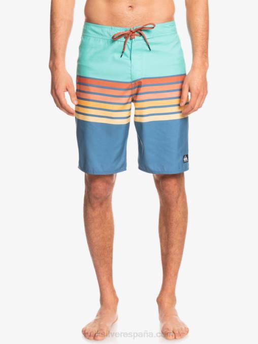 piscina azul shorts de playa daily swell vision 20 D6T4D1619 hombres Quiksilver