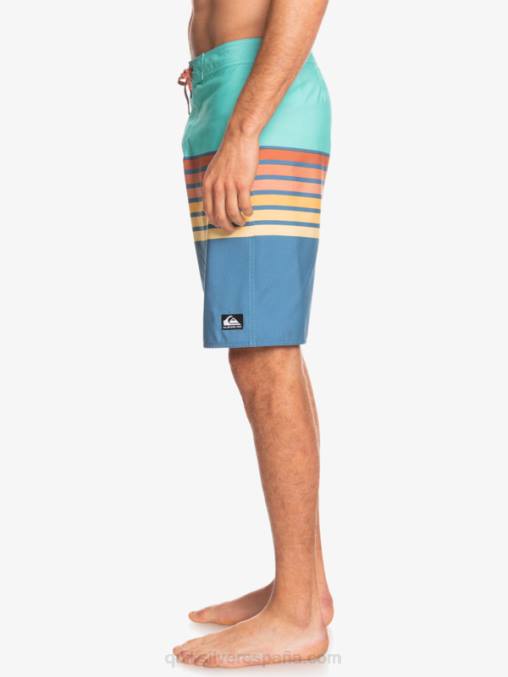 piscina azul shorts de playa daily swell vision 20 D6T4D1619 hombres Quiksilver