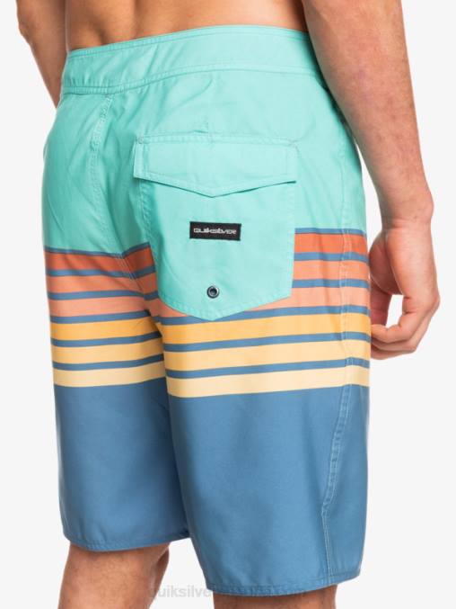 piscina azul shorts de playa daily swell vision 20 D6T4D1619 hombres Quiksilver