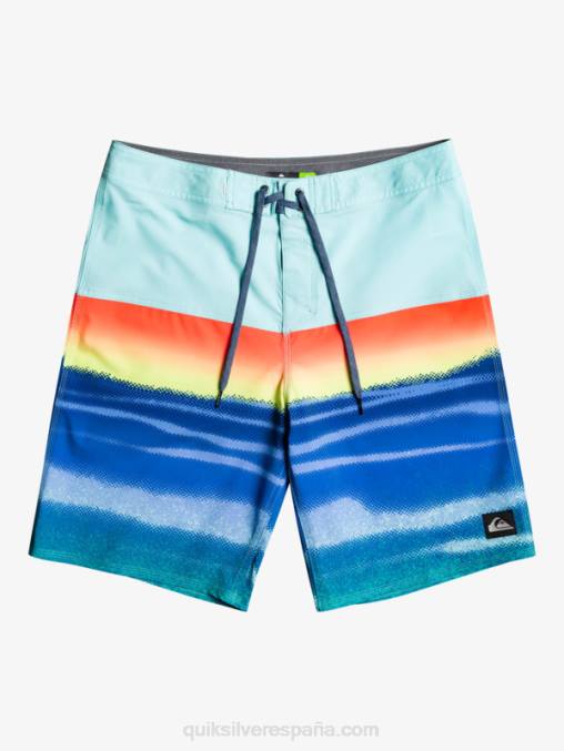 piscina verde shorts de playa surfsilk panel 20 D6T4D1455 hombres Quiksilver