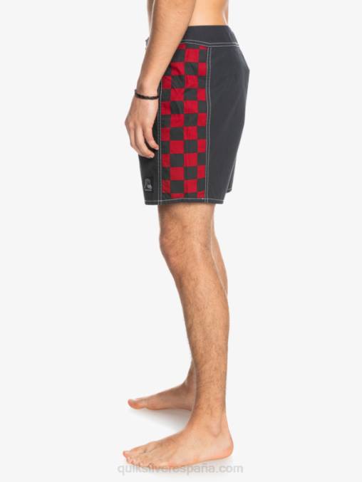 pista shorts de playa arco 16 originales D6T4D1782 hombres Quiksilver