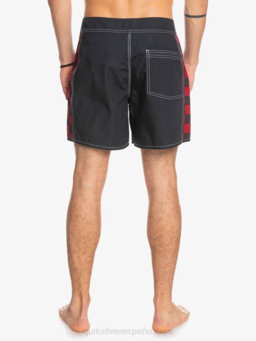 pista shorts de playa arco 16 originales D6T4D1782 hombres Quiksilver