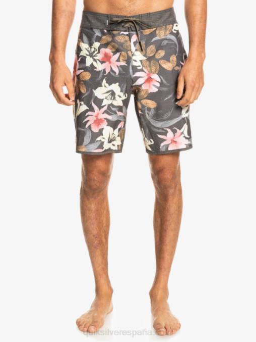 pista shorts de playa cáñamo elástico festoneado 19 D6T4D1740 hombres Quiksilver