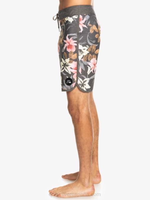 pista shorts de playa cáñamo elástico festoneado 19 D6T4D1740 hombres Quiksilver