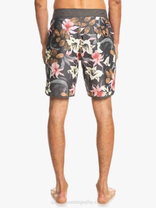 pista shorts de playa cáñamo elástico festoneado 19 D6T4D1740 hombres Quiksilver