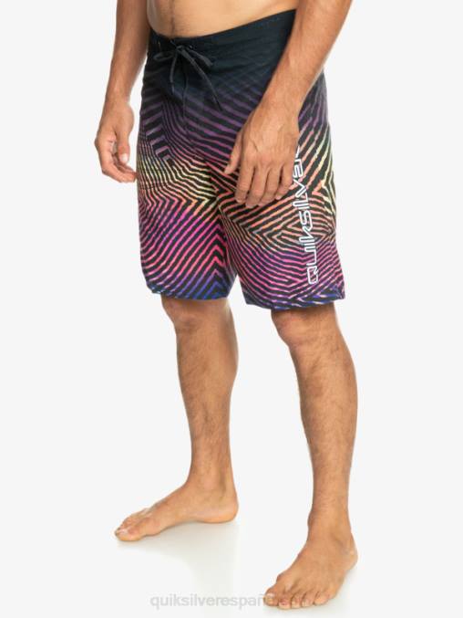 pista shorts de playa de todos los días warp fade 20 D6T4D1283 hombres Quiksilver