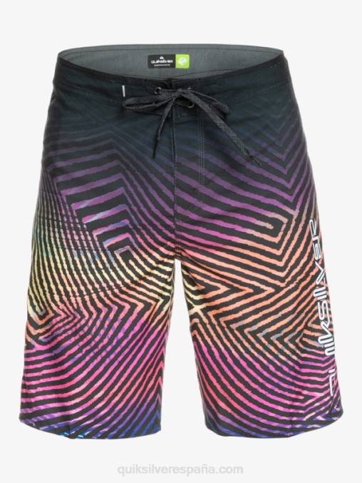 pista shorts de playa de todos los días warp fade 20 D6T4D1283 hombres Quiksilver