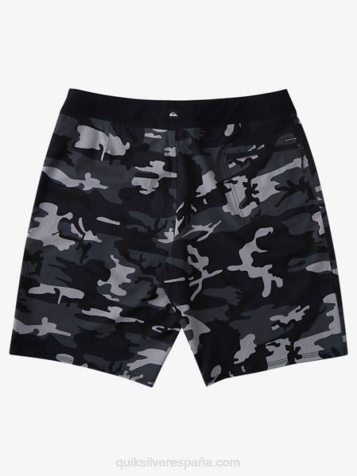 pista shorts de playa highline kaimana camo 20 D6T4D1877 hombres Quiksilver