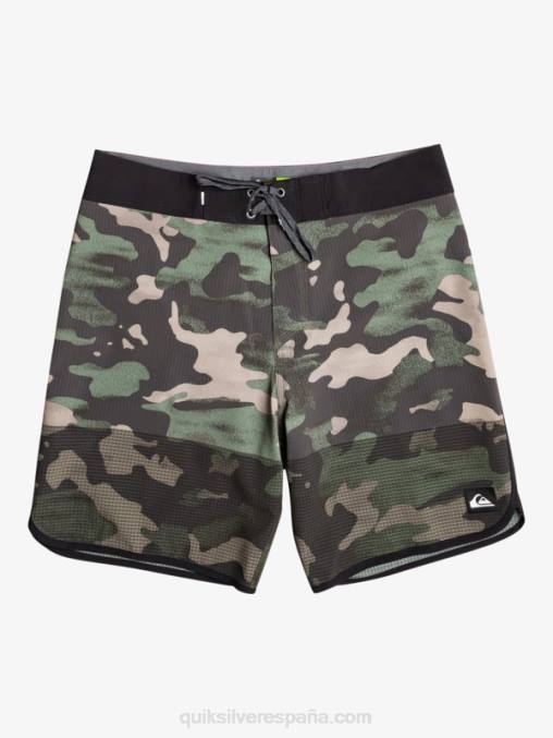 pista shorts de playa highlite festoneado 19 D6T4D22 hombres Quiksilver