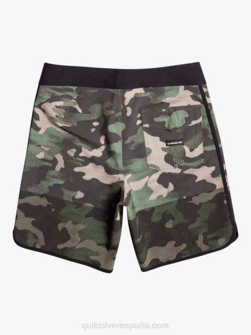 pista shorts de playa highlite festoneado 19 D6T4D22 hombres Quiksilver