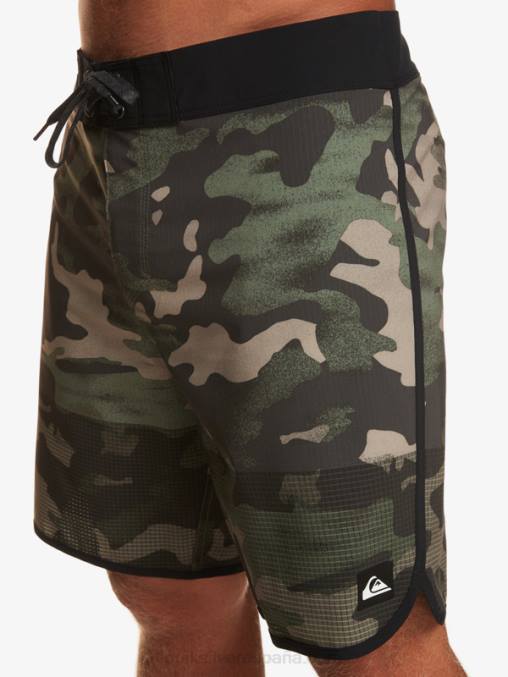 pista shorts de playa highlite festoneado 19 D6T4D22 hombres Quiksilver