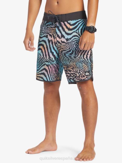 pista shorts de playa highlite festoneado 19 D6T4D28 hombres Quiksilver