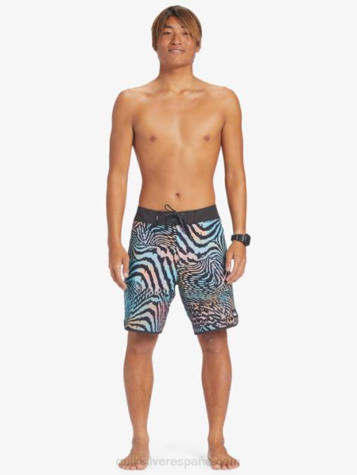 pista shorts de playa highlite festoneado 19 D6T4D28 hombres Quiksilver