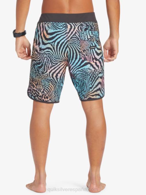 pista shorts de playa highlite festoneado 19 D6T4D28 hombres Quiksilver