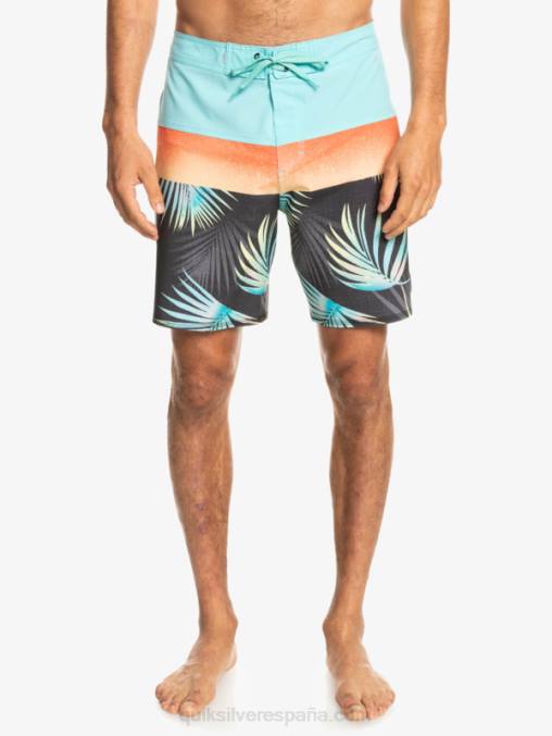 pista shorts de playa surfsilk panel 20 D6T4D1453 hombres Quiksilver