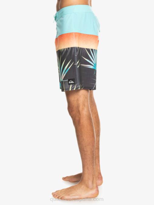 pista shorts de playa surfsilk panel 20 D6T4D1453 hombres Quiksilver