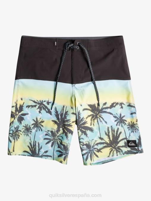 pista shorts de playa surfsilk panel 20 D6T4D1461 hombres Quiksilver