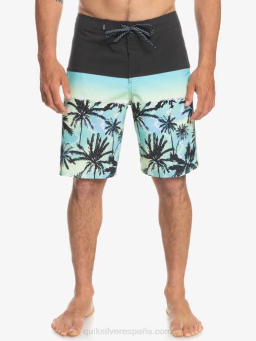 pista shorts de playa surfsilk panel 20 D6T4D1461 hombres Quiksilver