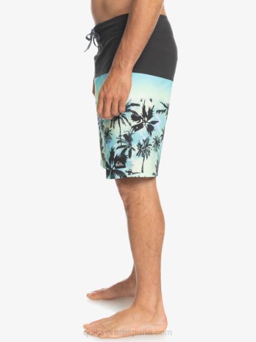 pista shorts de playa surfsilk panel 20 D6T4D1461 hombres Quiksilver