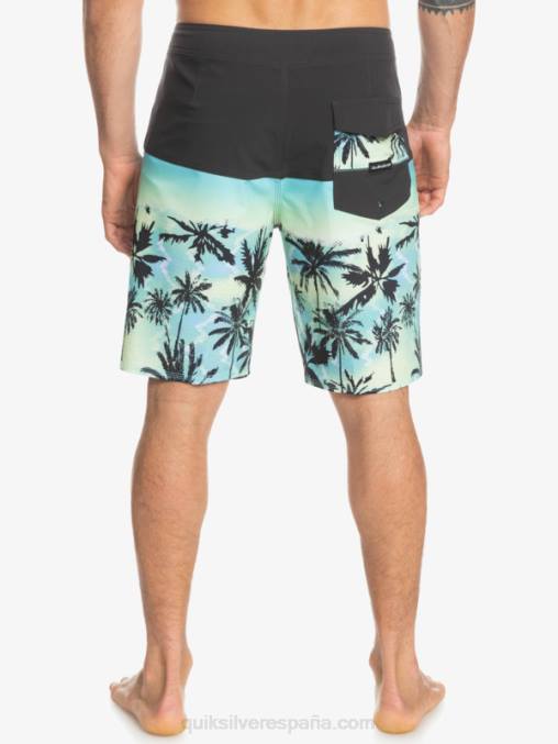 pista shorts de playa surfsilk panel 20 D6T4D1461 hombres Quiksilver