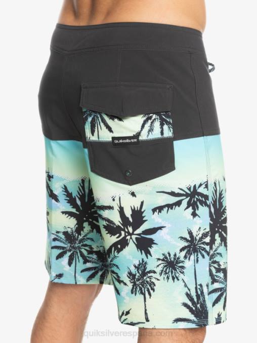 pista shorts de playa surfsilk panel 20 D6T4D1461 hombres Quiksilver