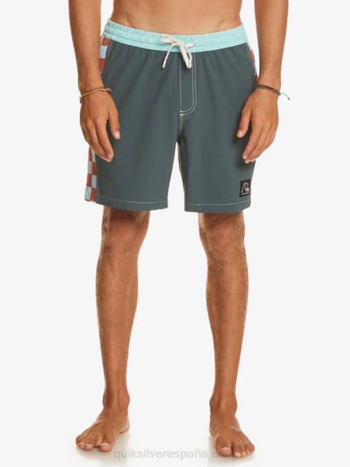 pizarra oscura arco original 17 voleas D6T4D532 hombres Quiksilver
