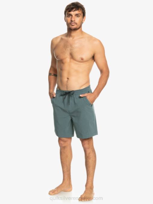 pizarra oscura taxer heather 18 bañadores anfibios D6T4D305 hombres Quiksilver